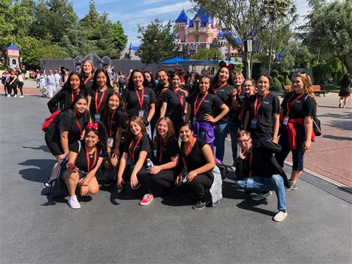 MSHS Choir at Disneyland 2019 