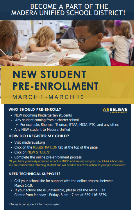 New Enrollment English