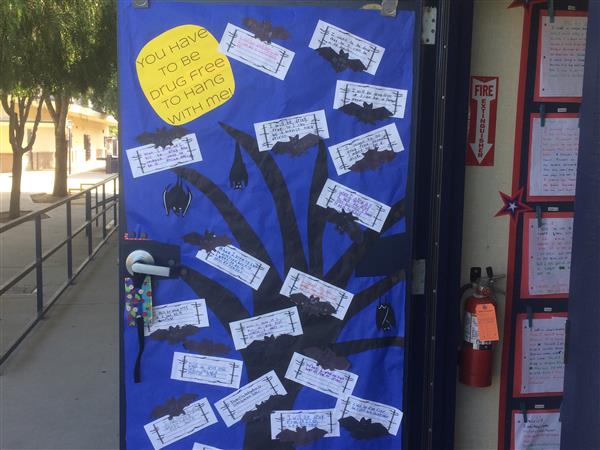 2018 2019 Red Ribbon Week Door Decorating Contest